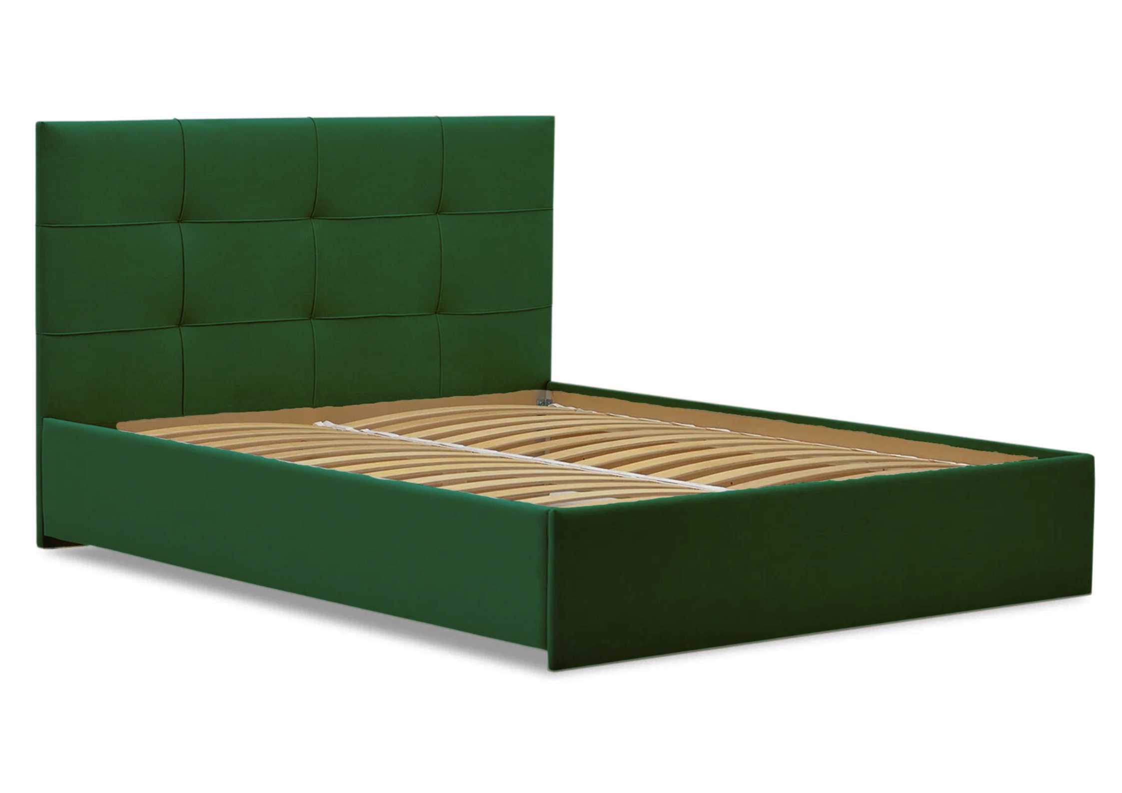 Zielone łóżko 180x200cm